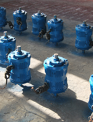 立式振動電機(jī)實(shí)景