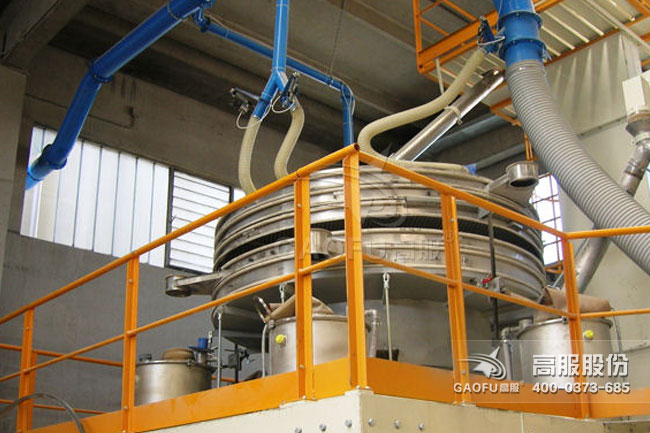 擺動(dòng)篩客戶現(xiàn)場