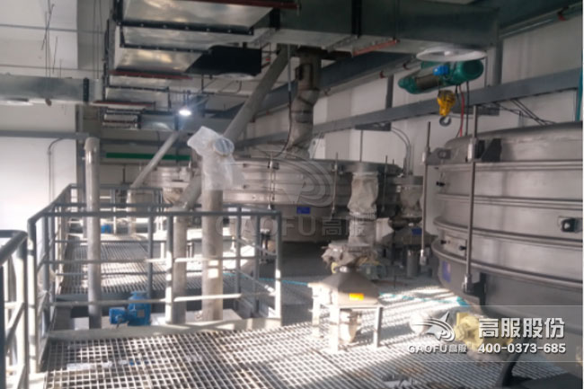 擺動(dòng)篩客戶現(xiàn)場