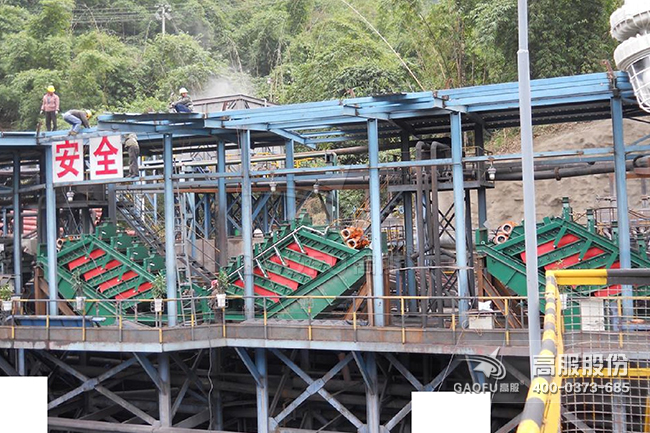 疊層篩客戶現(xiàn)場(chǎng)